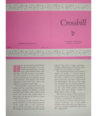 Crossbill - certificate