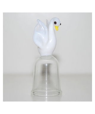 Glass swan