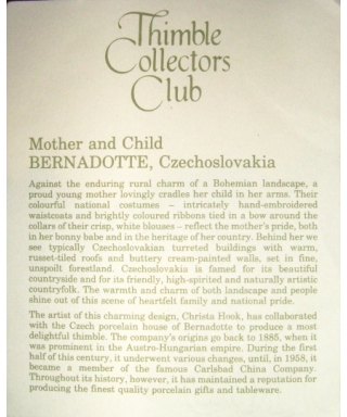 Mother and child - certificate (TCC)