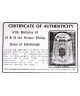 65th Birthday of Prince Philip - certificate