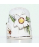 Ceramics white flower