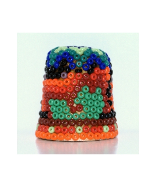 Thimble made of beads