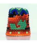 Thimble made of beads