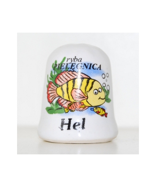 Convict cichlid fish - Hel