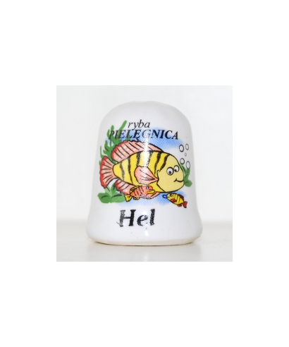Convict cichlid fish - Hel