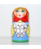 Matryoshka doll with bunny