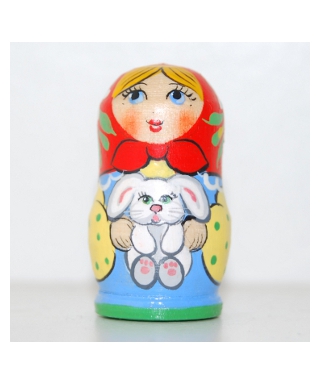 Matryoshka doll with bunny