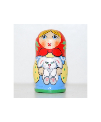 Matryoshka doll with bunny