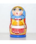 Matryoshka doll with bread