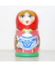 Matryoshka doll with kettle