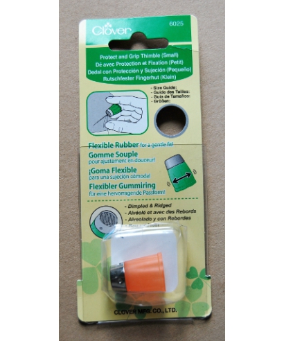 Clover (pomarańczowy elastyczny naparstek gumka) - pudełko