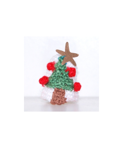 Crocheted with Christmas tree