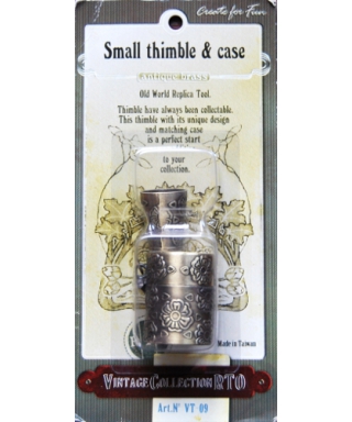 RTO (thimble and box antique brass) - box