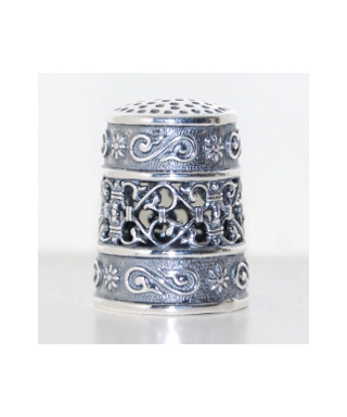 Silver-plated openwork