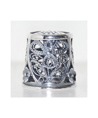 Silver-plated openwork II