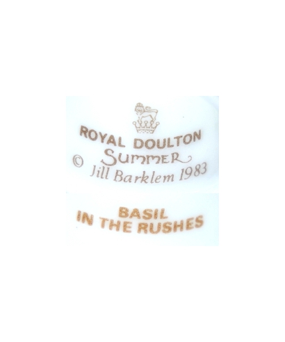 Royal Doulton Summer 1983 BASIL IN THE RUSHES