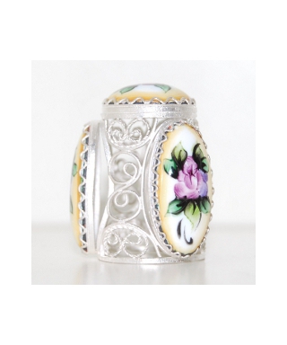 Rostov enamel flowers