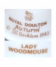 Royal Doulton Autumn 1983 LADY WOODMOUSE