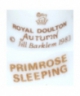 Royal Doulton Autumn 1983 PRIMROSE SLEEPING