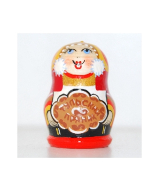Matryoshka doll with gingerbread