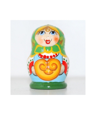 Matryoshka doll with bagel
