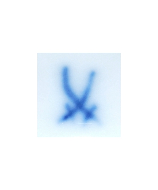 [blue crossed swords] (Staatliche Porzellan-Manufaktur Meissen GmbH)