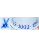 [blue crossed swords] 218/1000 - 1986 (Staatliche Porzellan-Manufaktur Meissen GmbH)