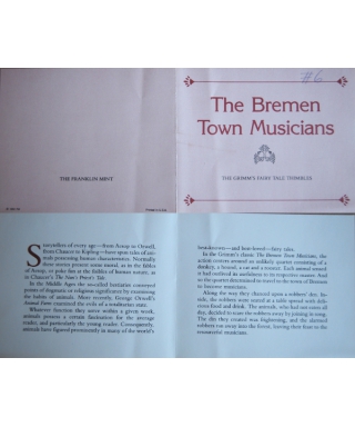 The Bremen Town Musicians - certificate