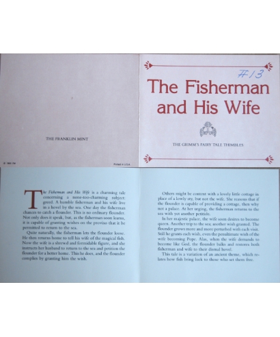 The Fisherman and His Wife - certificate