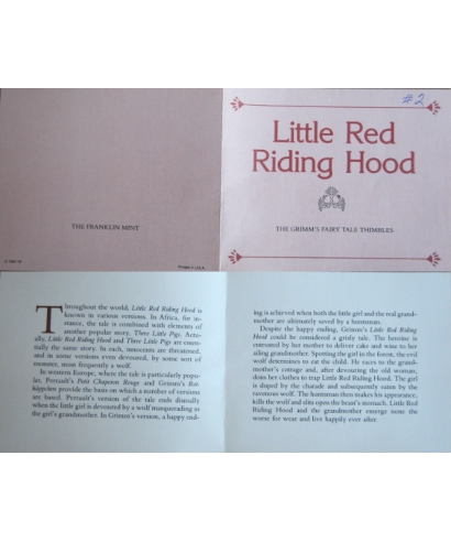 Little Red Riding Hood - certificate