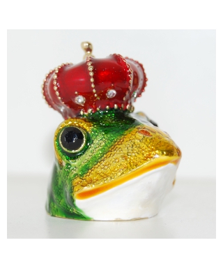 Frog in the crown