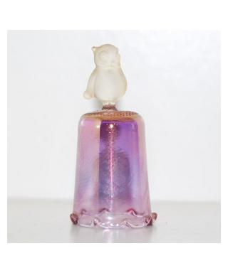 Glass with owl