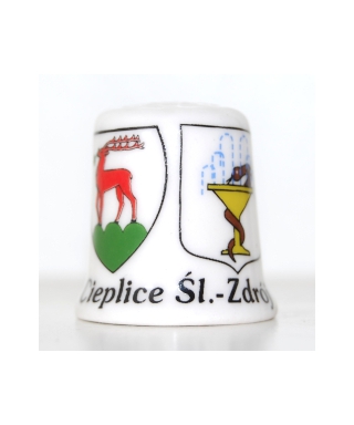 Jelenia Góra - Jelenia Góra emblem and Cieplice emblem