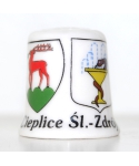 Jelenia Góra - Jelenia Góra emblem and Cieplice emblem
