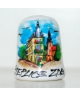 Triangular House in Cieplice hand-painted