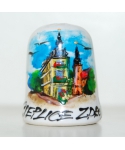 Cieplice - Triangular House in Cieplice hand-painted