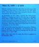 Mary II - certificate