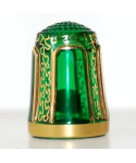 Green with ornament