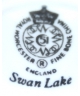 Royal Worcester Swan Lake
