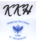 Imperial Porcelain Factory / Lomonosov (Imperial Porcelain 1744 ST. PETERSBURG, KKH)