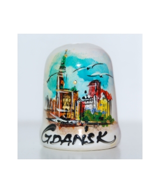 Gdańsk ręcznie malowany