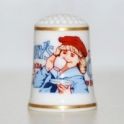 Franklin Porcelain 'The Country Store Thimbles'